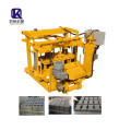 Small mobile hollow blocks  machine QT4-30A in Africa